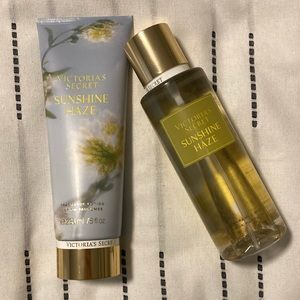 Victoria’s Secret Lotion and Body Spray! New in SUNSHINE HAZE!